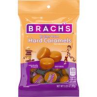 Brach's Hard Candy, Butter Rum, Hard Caramels, 3.25 Ounce