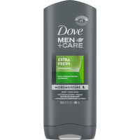 Dove Men+Care Body + Face Wash, Extra Fresh, Refreshing, 13.5 Fluid ounce