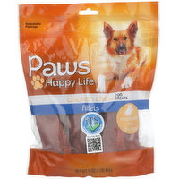 Paws Happy Life Chicken Chew Fillets Dog Treats, 16 Ounce