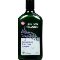 Avalon Organics Shampoo, Lavender, Nourishing, 11 Fluid ounce