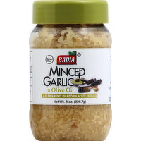 Badia Garlic, Minced, in Olive Oil, 8 Ounce