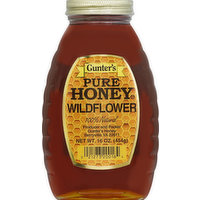 Gunter's Honey, Pure, Wildflower, 16 Ounce