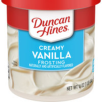 Duncan Hines Frosting, Creamy Vanilla, 16 Ounce