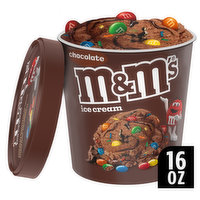 M&M's Ice Cream, Reduced Fat, Chocolate, 16 Fluid ounce