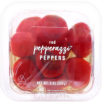 Delallo Red Peppers, Pepperazzi, 8 Ounce
