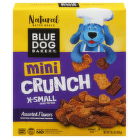 Blue Dog Bakery Treats for Dogs, Assorted Flavors, Crunch, Mini, X-Small, 16.2 Ounce