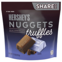 Hershey's Truffles, Milk Chocolate, Nuggets, Share Pack, 7.7 Ounce