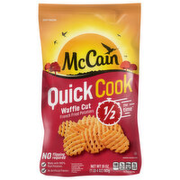 McCain French Fried Potatoes, Waffle Cut, Quick Cook, 20 Ounce