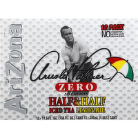 AriZona Iced Tea/Lemonade, Half & Half, Zero, 12 Pack, 12 Each