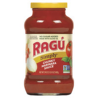 Ragu Marinara Sauce, Chunky, 24 Ounce