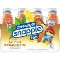 Snapple Lemonade Iced Tea, Zero Sugar, Half n' Half, 12 Pack, 12 Each