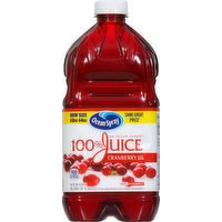 Ocean Spray 100% Juice, Cranberry, 64 Fluid ounce