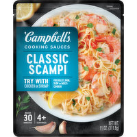 Campbell's Cooking Sauces, Classic Scampi, 11 Ounce