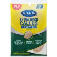 Dr. Scholl's Callus Removers, Extra Thick, 1 Each