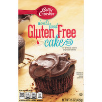 Betty Crocker Cake Mix, Gluten Free, Devil's Food, 15 Ounce