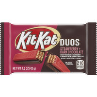 Kit Kat Crisp Wafers, Strawberry + Dark Chocolate, 1.5 Ounce