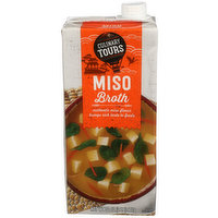 Culinary Tours Miso Broth, 32 Ounce