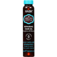 Hask Hair Oil, Repairing, Argan Oil, 0.608 Fluid ounce