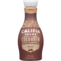 Califia Farms Coffee, with Almondmilk, Cold Brew, Mocha, 48 Fluid ounce