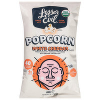 LesserEvil Popcorn, White Cheddar Flavor, 4.6 Ounce