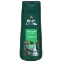 Irish Spring Face + Body Wash, Moisturizing, Original Clean, 20 Fluid ounce
