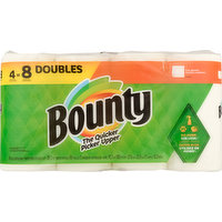 Bounty Paper Towels, Full Sheets, White, 2 Ply, 4 Each