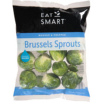 Eat Smart Brussels Sprouts, Washed & Prepped, 12 Ounce