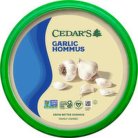 Cedar's Hommus, Garlic, 8 Ounce