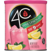 4C Drink Mix, Pink Lemonade, 18.6 Ounce