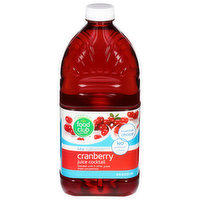 Food Club Juice Cocktail, Cranberry, Lite, 64 Fluid ounce