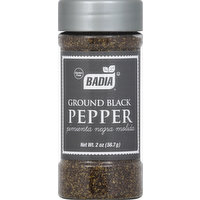 Badia Pepper, Black, Ground, 2 Ounce