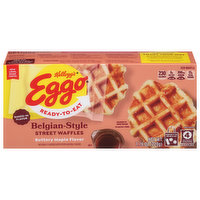 Eggo Waffles, Buttery Maple Flavor, Belgian-Style, 4 Each