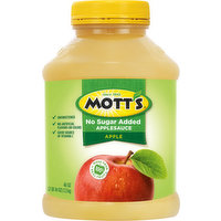 Mott's Applesauce, No Sugar Added, Apple, 46 Ounce