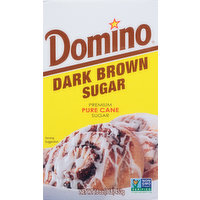 Domino Sugar, Dark Brown, Premium, 16 Ounce