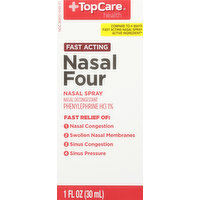 TopCare Nasal Four, Fast Acting, 1 Fluid ounce