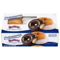 Entenmann's Donuts, Assorted with Frosted, 12 Each