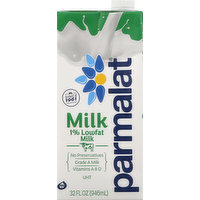 Parmalat Milk, Low fat, 1% Milk Fat, 32 Ounce