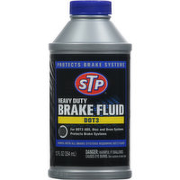 STP Brake Fluid, Heavy Duty, DOT3, 12 Fluid ounce