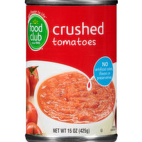 Food Club Tomatoes, Crushed, 15 Ounce