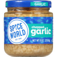 Spice World Garlic, Chopped, 8 Ounce