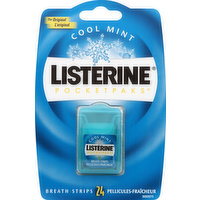 Listerine Breath Strips, Cool Mint, 24 Each