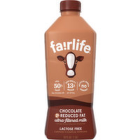 Fairlife Milk, Ultra-Filtered, Reduced Fat, Chocolate, 2%, 52 Fluid ounce