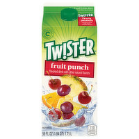 Twister Flavored Drink, Fruit Punch, 59 Fluid ounce