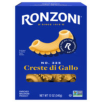 Ronzoni Creste Di Gallo, No.325, 12 Ounce