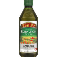 Pompeian Olive Oil, Extra Virgin, Smooth, 16 Fluid ounce