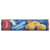 Pillsbury Crescents, Original, Rounds, 8 Each