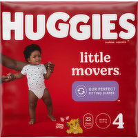 Huggies Diapers, Disney Baby, 4 (22-37lb), 22 Each