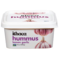 Ithaca Hummus, Lemon Garlic, 10 Ounce