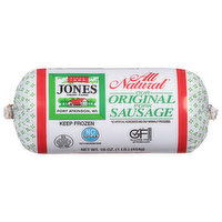 Jones Dairy Farm Pork Sausage, Original, All Natural, 16 Ounce