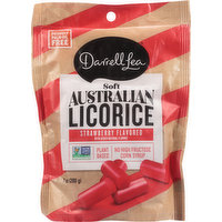Darrell Lea Licorice, Australian, Soft, Strawberry Flavored, 7 Ounce